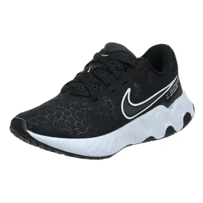 Nike Women's Stroke Running Shoe Black White Dk Smoke Grey 7.5 US