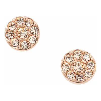 Fossil Women's Rose Gold-Tone Stud Earrings Color: Rose Gold (Model: