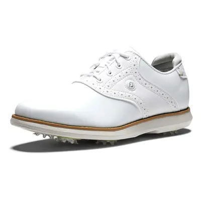 FootJoy Women's Traditions Golf Shoe White/White Wide