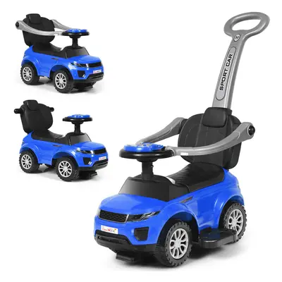 3-In-1 Kids Ride-On Push Car Stroller Sliding Walking Car with Horn Music Light