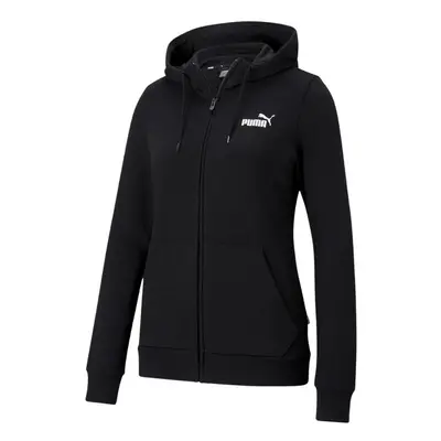 Puma ESS Small Logo Full-Zip Hoodie TR black 01