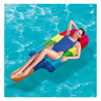 Bestway Inflatable Multicoloured Popsicle Swimming Pool Lounger Lilo Air Mattress Beach Toy Floa