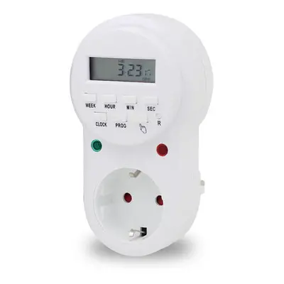 Digital Timer Converter Energy-saving Programmable Timer EU Plug 220V-230V