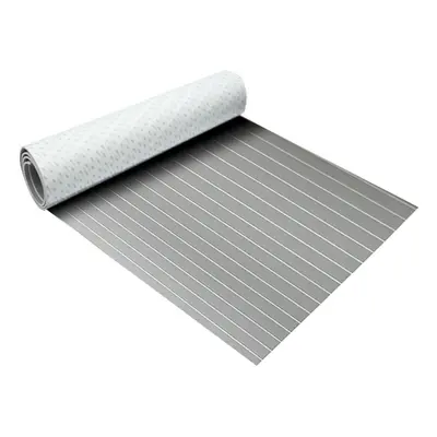 240cmx90cmx5mm Marine Flooring Faux Teak Grey With White Lines EVA Foam Boat Decking Sheet