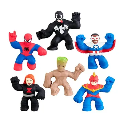 Heroes of Goo Jit Zu Marvel Minis - Mega Pack. Squishy Stretchy