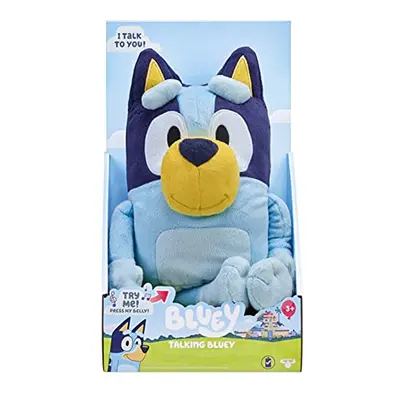 Bluey Large 30cm Talking Sounds Plush: Official Collectable Character Cuddly Jumbo Soft Toy