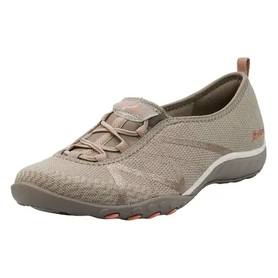 Skechers Women's Breathe-Easy-a Look Sneaker Taupe M