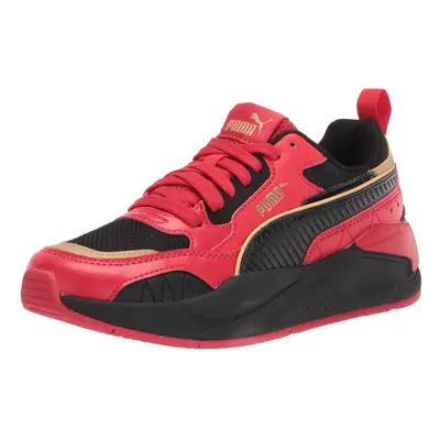 Puma Kids' X-RAY Sneaker High Risk Red Black Team Gold