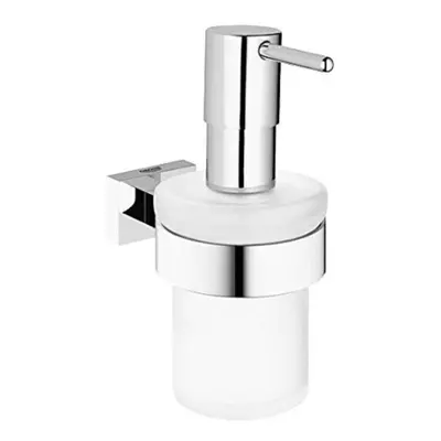 Grohe Essentials Cube Soap Dispenser With Holder