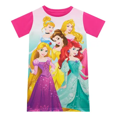 Disney Girls Nightdress Princess Multicolor