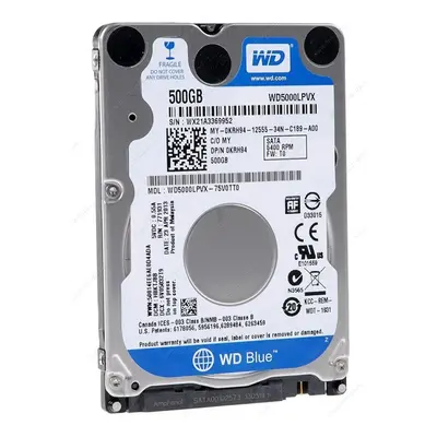 Western Digital Dell WD5000LPVX Blue 7mm 500GB SATA 6Gbp/s 2.5"" Lapto