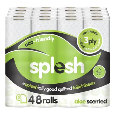 Splesh by Cusheen Toilet Roll Bulk Buy (48 Pack)