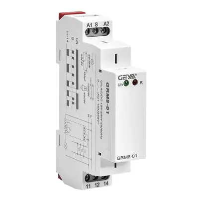 (AC230V SPST) Din Rail Phase SPDT Impluse Relay Electronic Step Relay Memory Latching Relay,16A 