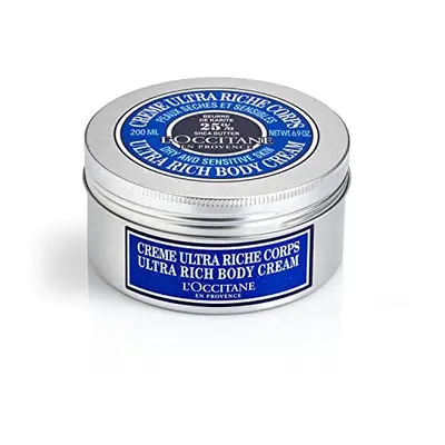 L'OCCITANE Shea Ultra Rich Body Cream ml, Body Moisturiser For Dry Skin, Luxury Women's Body Cre