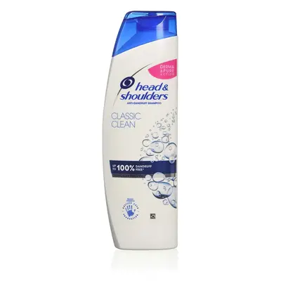 Head & Shoulders Classic Clean Dandruff Shampoo, Pack of ( x ml), Clinically Proven Deep Clean, 