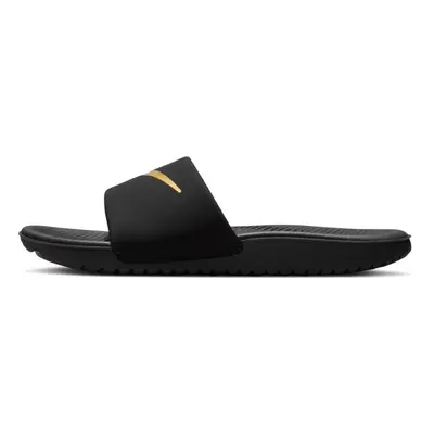 Nike Kawa Slide (GS/PS) Sandal Black/Metallic Gold US Unisex Litt