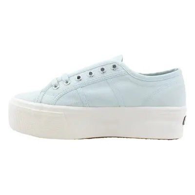 Superga - Unisex Platform Shoes Color Azure Ice/Favorio Size: