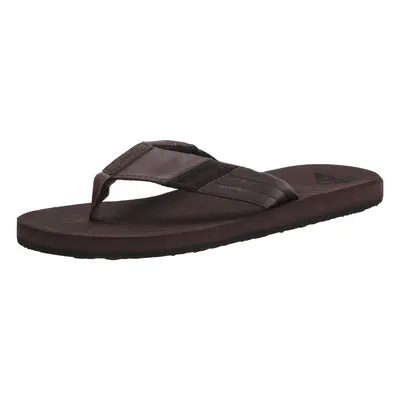 Quiksilver Men's Flip-Flop Brown/Brown/Black Carver Tropics Ii