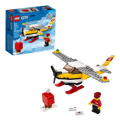 LEGO City Mail Plane Pretend-Play Toy Fun Building Set for Kids