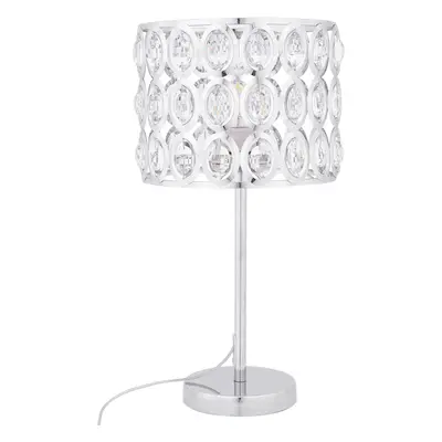 Table Lamp TENNA Crystal Silver