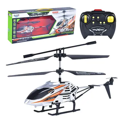 (Orange) 3.5CH Anti-collision Anti-fall Alloy RC Helicopter RTF for Children