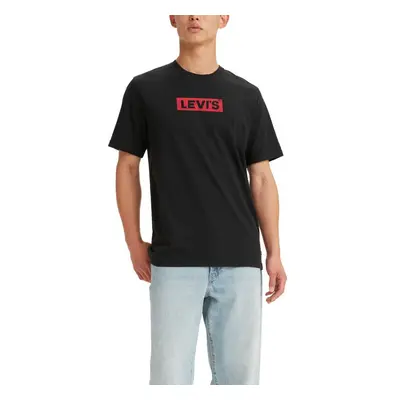 Levi's Men's Graphic Tees (New) Boxtab Caviar Large