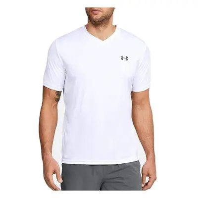 Under Armour Mens V-Neck Tech 2.0 Short Sleeve T-Shirt White XX-Larg