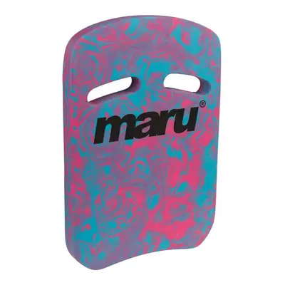 Maru Swirl Two Grip Fitness Kickboard Blue Pink