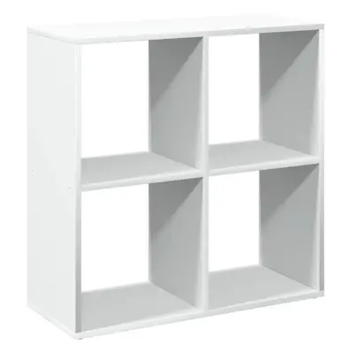 (white, 69.5 x x 69.5 cm) vidaXL Room Divider Bookcase Book Rack Bookshelf Engineered Wood