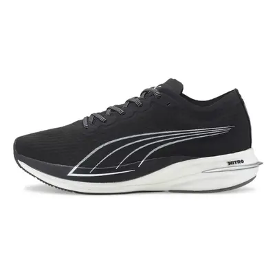 Puma Mens Deviate Nitro Running Sneakers Shoes - Black - Size M