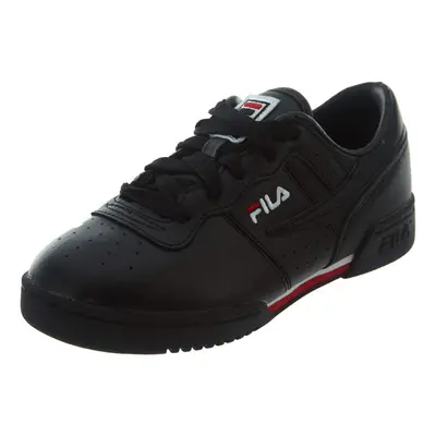 Fila boys Fila Original Fitness Big Kids Sneaker Black/White/Fila Red