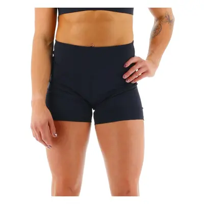 TYR Women's Standard High Rise Athletic Workout Short 2"" Black X-Sm