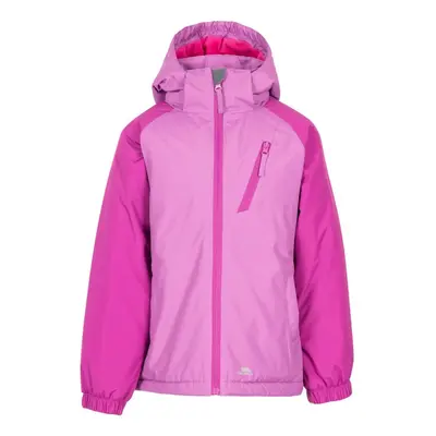 (11-12 Years, Deep Pink) Trespass Childrens/Kids Tuneful Waterproof Jacket