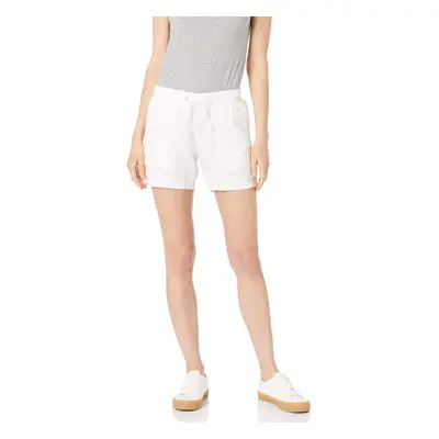 Amazon Essentials Womens Inseam Drawstring Linen Blend Short (Availa