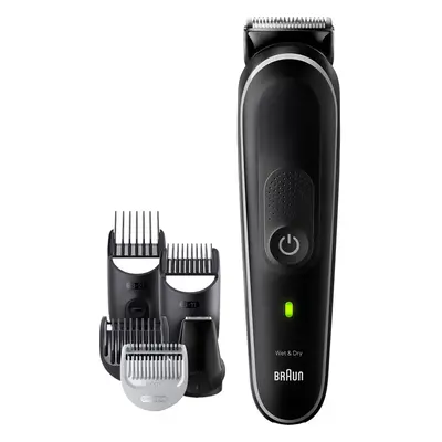 Braun Series Hair Clipper 10-in-1 Styling Kit Cordless, Waterproof, Black