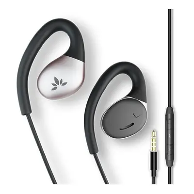 Avantree Resolve - Wired Open-Ear Earbuds & Microphone (for Small-Medium Ear) with in-Line Contr