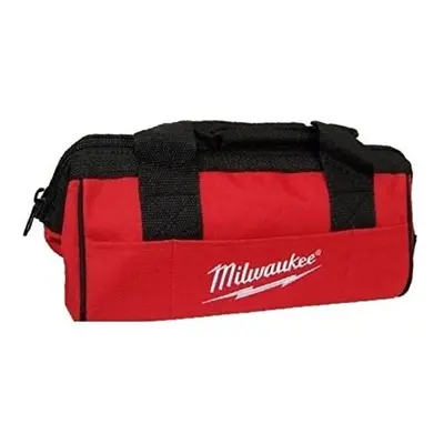 Milwaukee M12 Pockets Heavy Duty Canvas Contractor Tool Bag 13"L x 6" W x 7"H