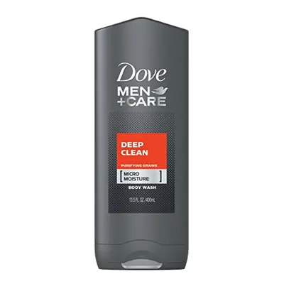 Dove Men+Care Body and Face Wash, Deep Clean, 13.5 Ounce (Pack of 3)