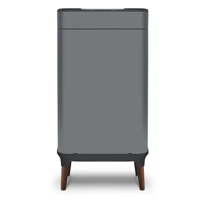 Tower Ozone Sensor Bin with Legs, 65L, Hands Free Opening, Carbon Filter, Grey T938022GRY