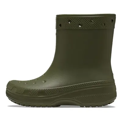 Crocs Unisex Classic Rain Boots Army Green Numeric_4 US Men