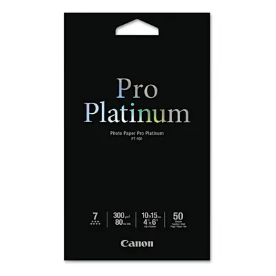 Canon PT-101 Photo Paper 4"" x 6"" Lb g/m High Gloss Pack Of Sheets