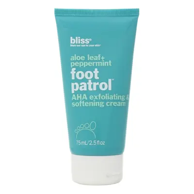 bliss foot patrol exfoliating & softening cream 2.5 fl. oz.