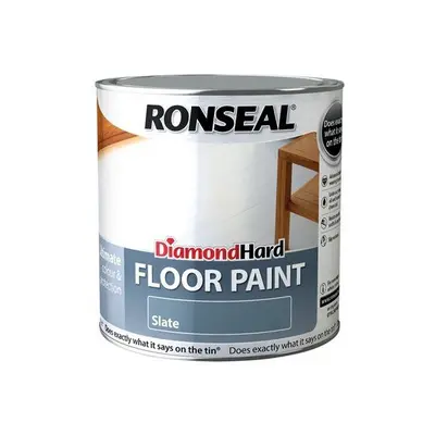 Ronseal Diamond Hard Floor Paint Slate 2.5 Litre