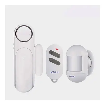 (Set 2) Wireless Door Windows Sensor Alarm Anti-Theft Smart Remote Control For Kids Cabinet Safe