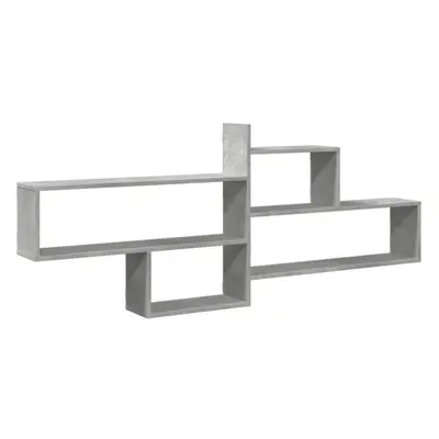 (concrete grey) vidaXL Wall Shelf Floating Shelf Storage Shelf Engineered Wood