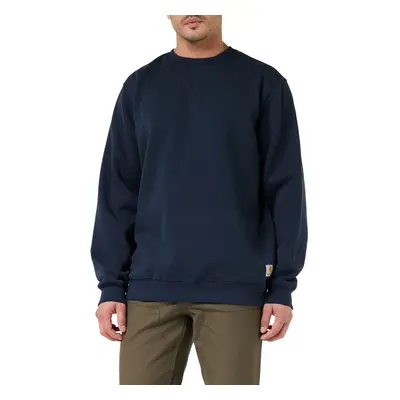 carhartt Mens Midweight crewneck Sweatshirt New Navy Medium