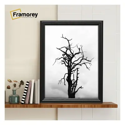 (30x24 Inch) Black Picture Frame / LW Style Wall Art Frame / Modern Photo Frames