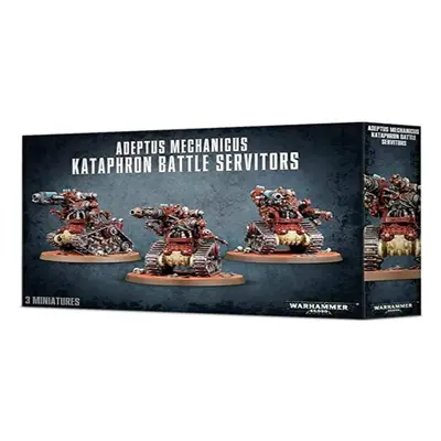 Games Workshop 99120116020"" Adeptus Mech Kataphron Battle Servitors Plastic Kit Black