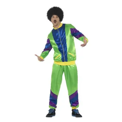 Smiffy's 43129xl 80's Height Of Fashion Shell Suit Male Costume (x-large) - shell suit fancy dre