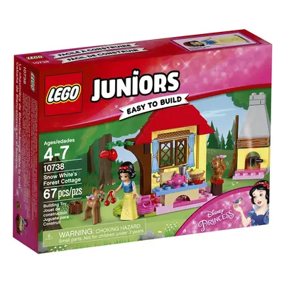 LEGO Juniors Snow White's Forest Cottage Building Kit (67 Piece)